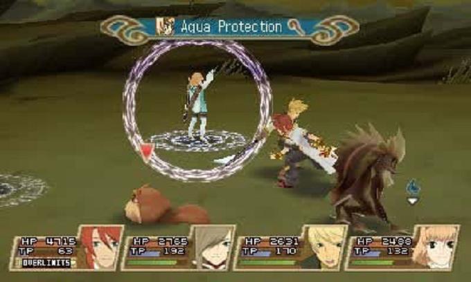 tales of the abyss - battle 1