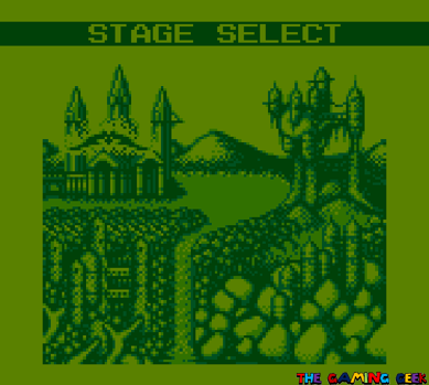 castlevania ii - stage select