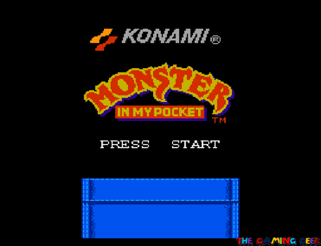 Monster in my Pocket - title screen