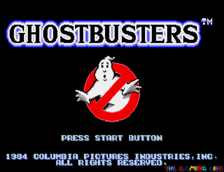 Ghostbusters - title screen