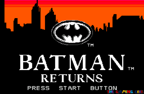 Batman Returns - title screen
