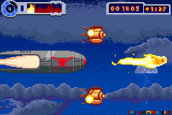 Fantastic 4: Flame On - missile chase
