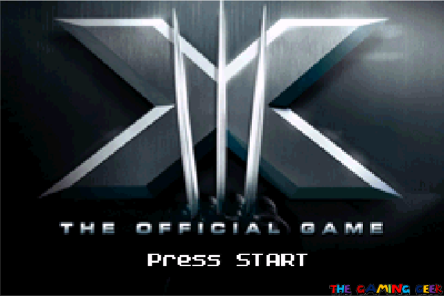 X-Men: The Official Game - title screen