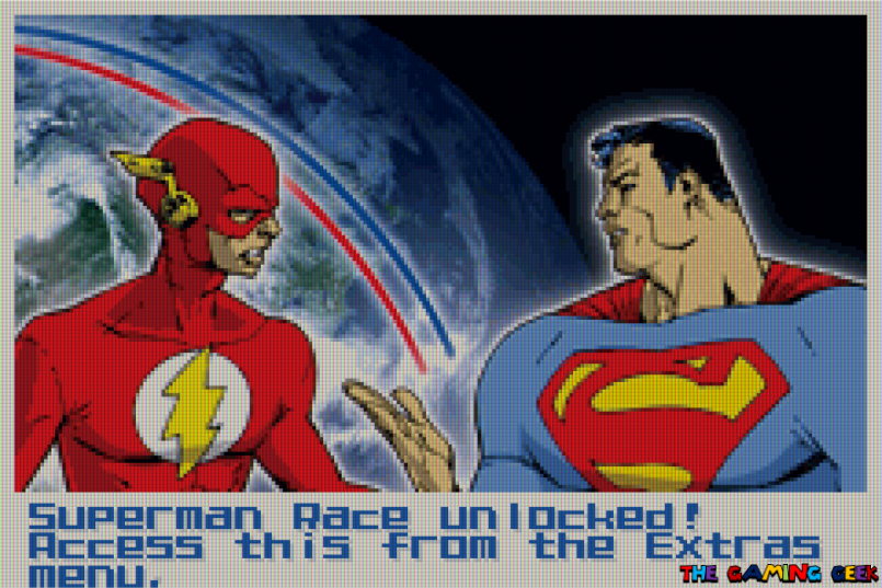 JLH The Flash - Superman Race
