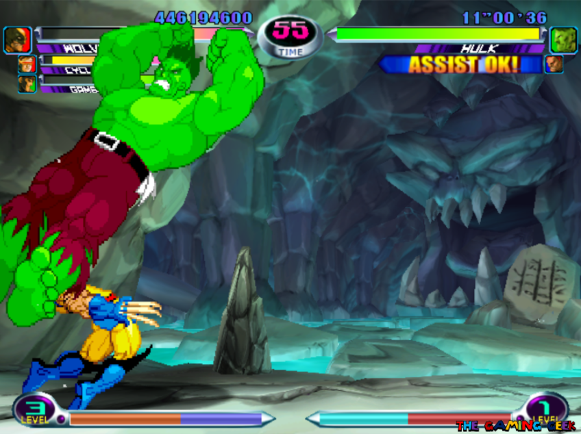 Marvel vs Capcom 2 - Hulk vs Wolverine