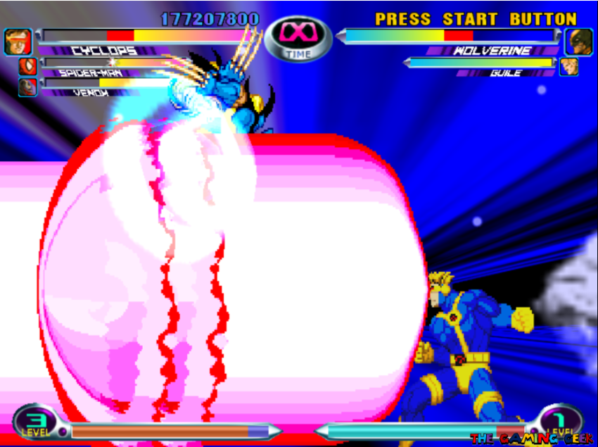 Marvel vs Capcom 2 - Mega Optic Blast