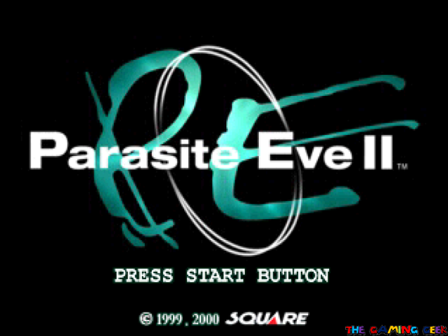 parasite eve ii - title screen