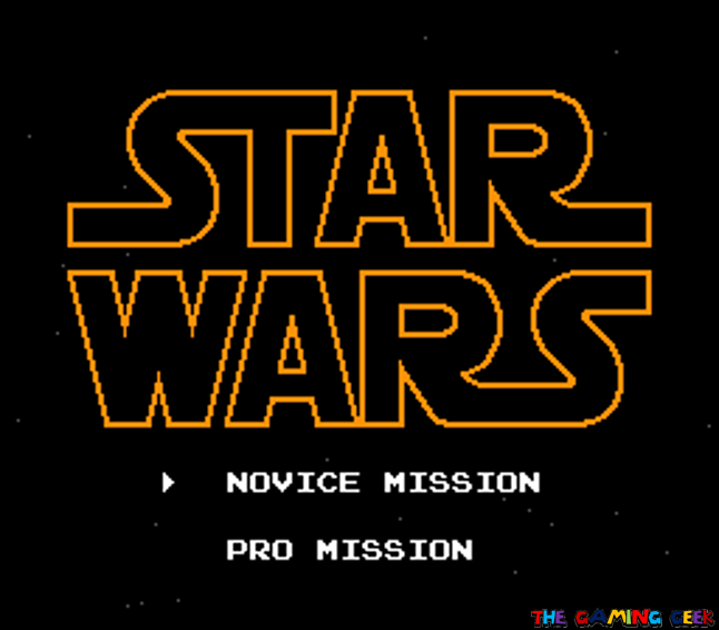 star wars - title screen